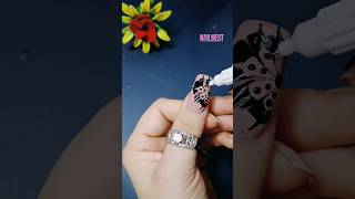 Nail art at home without tools 💅nailart naildesigns youtubeshorts nailpolish makeup shorts [upl. by Womack]