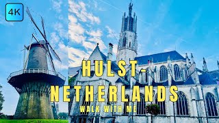 Hulst  Netherlands NL  Walk with Me  4K [upl. by Nwotna]