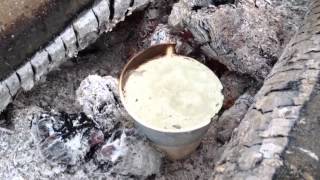 Boiling Water in a Foam Cup [upl. by Evalyn]