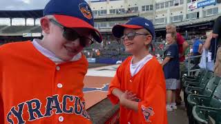 Syracuse Mets walk off the Charlotte Knights to end the season [upl. by Llennahs]