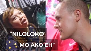 I DONT SPEAK TAGALOG PRANK in TAYTAY [upl. by Anelrihs]