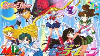 Bishoujo Senshi Sailor Moon JEnglish Patched Sega Genesis [upl. by Llehcnom]