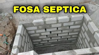 CÓMO HACER UNA FOSA SÉPTICA  PARTE 2 [upl. by Karalynn]