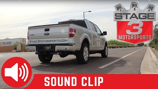 20112014 F150 EcoBoost Magnaflow Turn Down Cat Back Exhaust Sound Clip [upl. by Halil958]