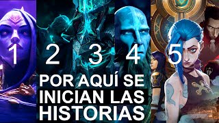 GRANDES SAGAS DE LA HISTORIA DE LEAGUE OF LEGENDS  Explicación del mundo de Arcane LoL LoR y WR [upl. by Adnovahs]