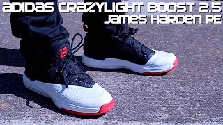 adidas CrazyLight Boost 25 Low James Harden PE  Detailed Review [upl. by Bruckner]