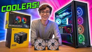 What’s The Best CPU COOLER For Your Gaming PC 🥶 Air Vs Water  AD [upl. by Wilfred49]