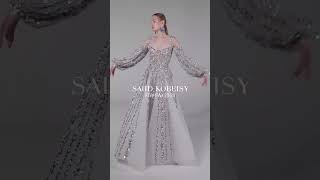 Saiid Kobeisy  ReadyToWear FallWinter 2324  Beaded Creations [upl. by Rosana]