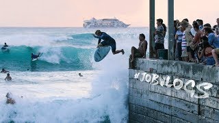 HUGE BOMB DROPS amp SHOREBREAK CHAOS [upl. by Goer]