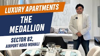 The Medallion Mohali  3BHK Luxury Flats in Mohali  Adjoining GMADA IT City Mohali  9915866603 [upl. by Adnohsat39]