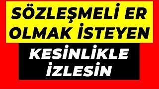 SÖZLEŞMELİ ER OLMAK İSTEYEN KESİNLİKLE İZLESİN İŞTE GERÇEKLER 2022 [upl. by Ashwin]