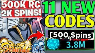 UPD⚠️SHINDO LIFE CODES 2024  ROBLOX SHINDO LIFE CODES  CODIGOS DE SHINDO LIFE [upl. by Ainafetse]