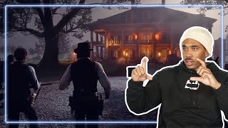 Filmmaker Reacts to Assault on Braithwaite Manor in Red Dead Redemption 2 [upl. by Atims225]