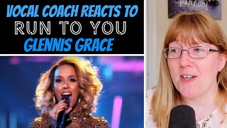 Vocal Coach Reacts to Glennis Grace Run to you Ladies of Soul 2017 [upl. by Newra868]