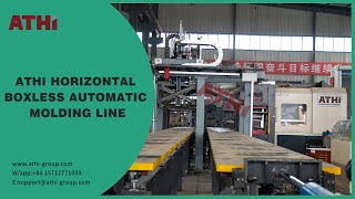 ATHI Automatic Green Sand Flaskless Molding Line for Russia [upl. by Zonda]