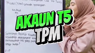 Percubaan SPM 2023 Perak  Prinsip Perakaunan Tingkatan 5 TPM [upl. by Ailen639]