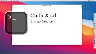 chdir amp cd  LinuxmacOS命令系列视频之改变当前目录 [upl. by Francyne]