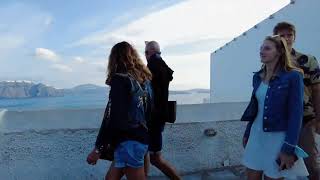 Oia Santorini Greece Walking Tour [upl. by Eldrida269]