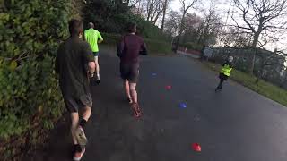 Old Course South Manchester Parkrun 504 01012020 New Years Day Double 1 of 2 [upl. by Carmon523]