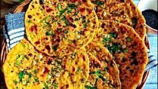 Missi Roti Recipe  Punjabi Missi Roti  Breakfast Easy Recipe [upl. by Lledroc]