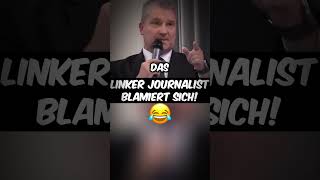 Linker Journalist blamiert sich😂afd shorts [upl. by Bearnard]