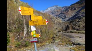 Belalp  Hängebrücke Massaschlucht  Riederalp  28 Okt 2014 [upl. by Aon]