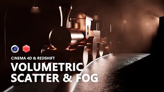 Volumetric Scatter and Fog in C4D amp Redshift [upl. by Hannavahs]