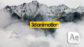 Create a STUNNING 3D Image Effect  Adobe After Effects [upl. by Dorie]