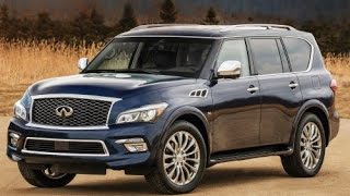 2015 Infiniti QX80 Start Up and Review 56 L V8 [upl. by Ysnil258]