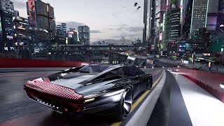 4K60 Cyberpunk 2077 v21  Driving Tour to all of the Apartments in Night City [upl. by Dibbrun]