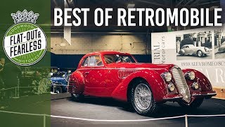 Top 5 incredible cars from Retromobile [upl. by Hurty]