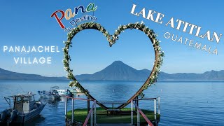 GUATEMALA👉 LAKE ATITLAN 👉 WALKING PANAJACHEL VILLAGE [upl. by Idolla773]