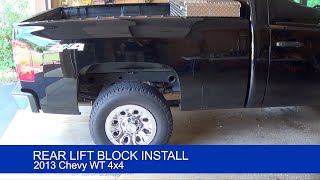 Rear Lift Block Install [upl. by Benil]