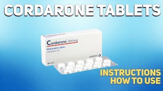 Cordarone tablets how to use Uses Dosage Side Effects Contraindications [upl. by Evreh153]