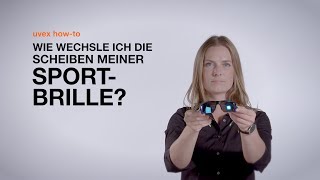 Wie wechsle ich die Scheiben meiner Sportbrille  uvex howto [upl. by Ahsilif769]