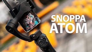 Snoppa Atom gimbal Levný a miniaturní stabilizátor pro chytré telefony [upl. by Blanchette]