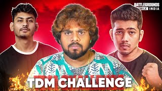 Scout OP Vs Sahara YT amp Dynamo Gaming In TDM Tournament Challenge  Battlegrounds Mobile India [upl. by Devinne]