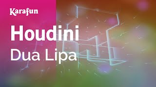 Houdini  Dua Lipa  Karaoke Version  KaraFun [upl. by Lorimer]