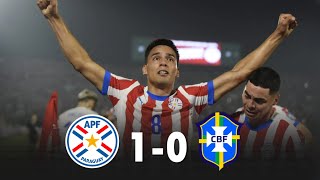 🚨 PARAGUAY 🆚 BRASIL 10 🔥 ¡¡LA ALBIRROJA APLASTÓ A BRASIL Y HACE LLORAR A VINICIUS RESUMEN [upl. by Ailis982]