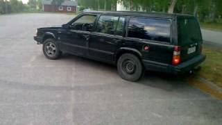 Volvo 745 turbo sladd [upl. by Dey21]