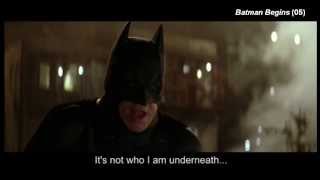 【spoiler】Batman Begins clip 11 Batman Reveals His True Identity to Rachel [upl. by Yltneb624]