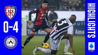 CAGLIARIUDINESE 04  HIGHLIGHTS REAL AUDIO 🔊  18ª GIORNATA SERIE A [upl. by Susan]