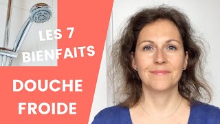 douche froide bienfaits  LES 7 BIENFAITS POUR LA SANTÉ [upl. by Annawal]