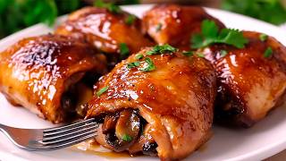 🔥Dont cook chicken thighs until you see this recipe A simple and delicious dinner recipe [upl. by Ellehsem]