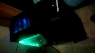 Zalman z11 plus  tira led verde 30cm1ºMOD [upl. by Deehan]