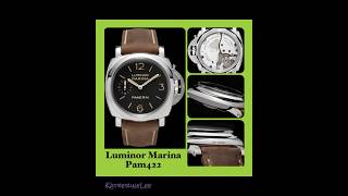 Panerai Luminor Marina Pam422  47mm polished steel case pam00422 [upl. by Studdard]