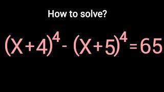 Quartic Equation  solving for X [upl. by Therron]