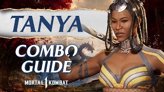 Tanya Combo Guide – Mortal Kombat 1 [upl. by Edda]