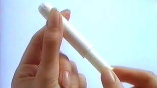 1994 Tampax Compak  Publicidad España Spain Anuncio Spot Ad Commercial Tampones [upl. by Ozneral918]