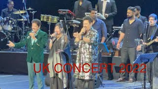 Kumar Sanu ll Udit Narayan ll Alka Yagnik ll Live Performance Rewind Tour in Leeds England UK 2022 [upl. by Krantz]